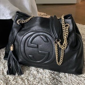Black Chain Soho bag